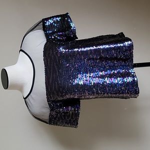 INA illusion sequin Top Large